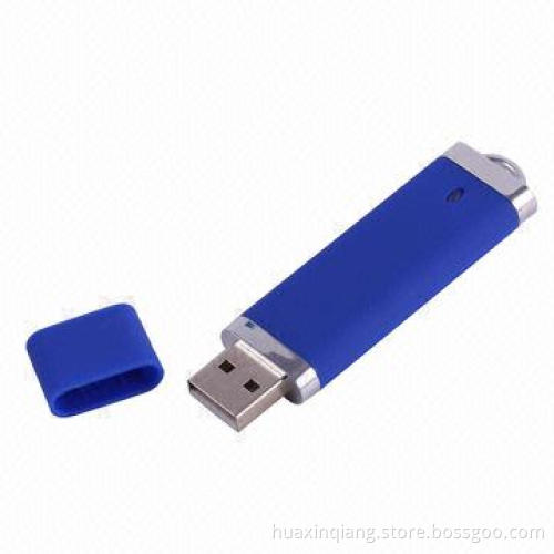 Plastic USB Drive with 128M-64GB Capacity,Logo Design,Supports Microsoft's Windows XP/Linux 2.4.x OS